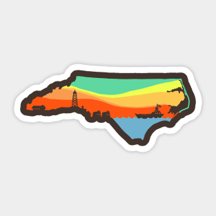 North Carolina Sticker